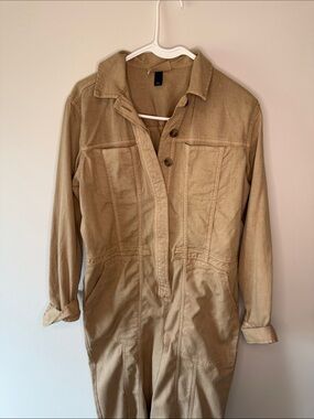 Universal Thread Women's Khaki Utility Jumpsuit